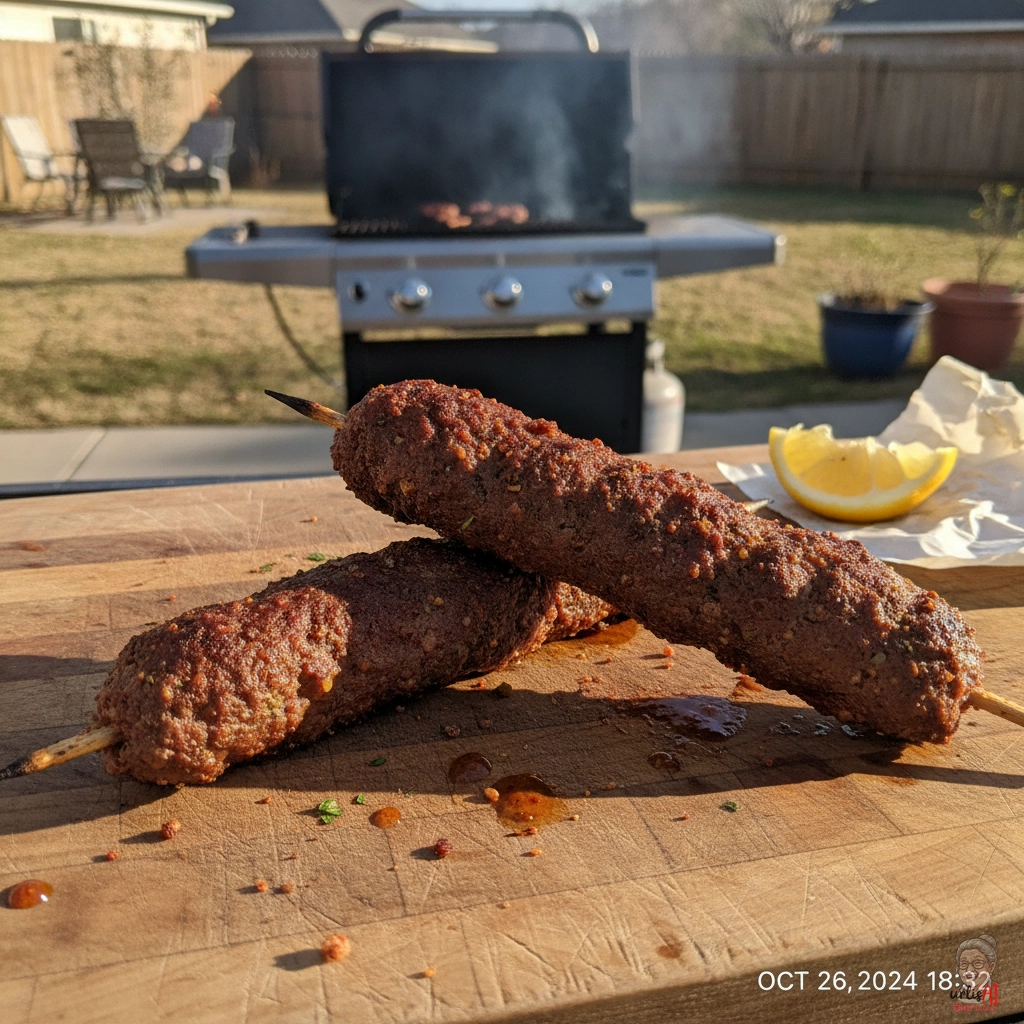 Marrakesh Kofta Skewer — Gasgrill
