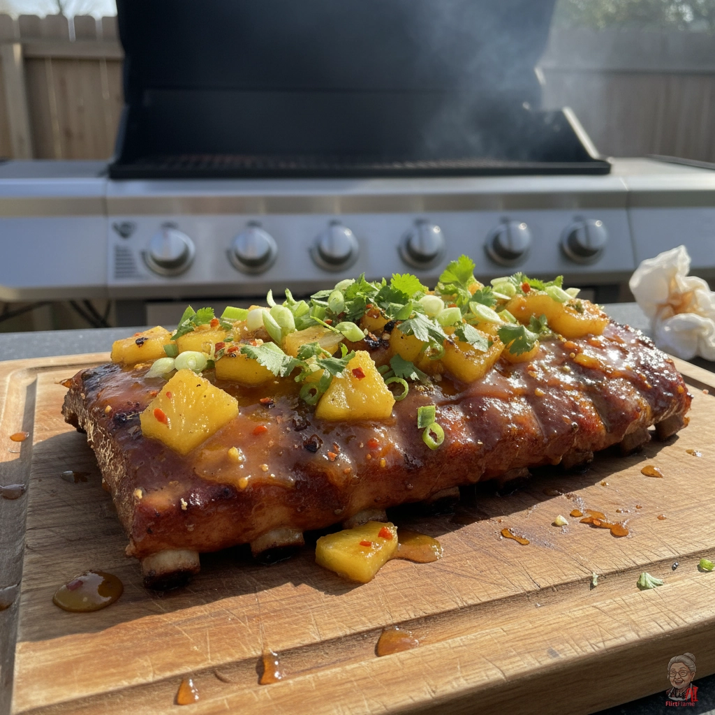 Maui Pineapple Ribs — Gasgrill