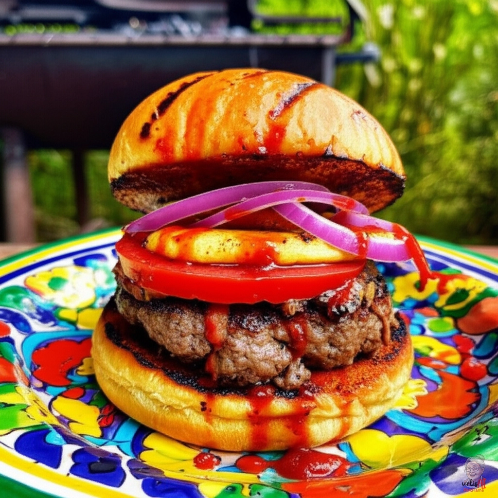 Medellin Ember Burger — Kohlegrill