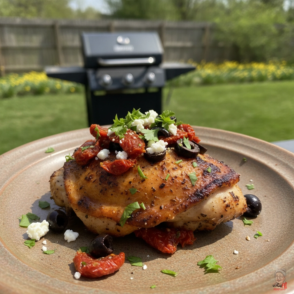 Mediterranean Chicken Thigh — Gasgrill