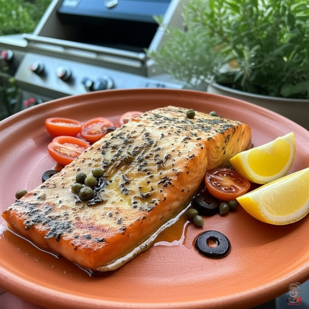 Mediterranean Salmon — Gasgrill