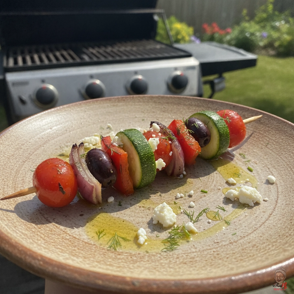 Mediterranean Veggie Skewer — Gasgrill
