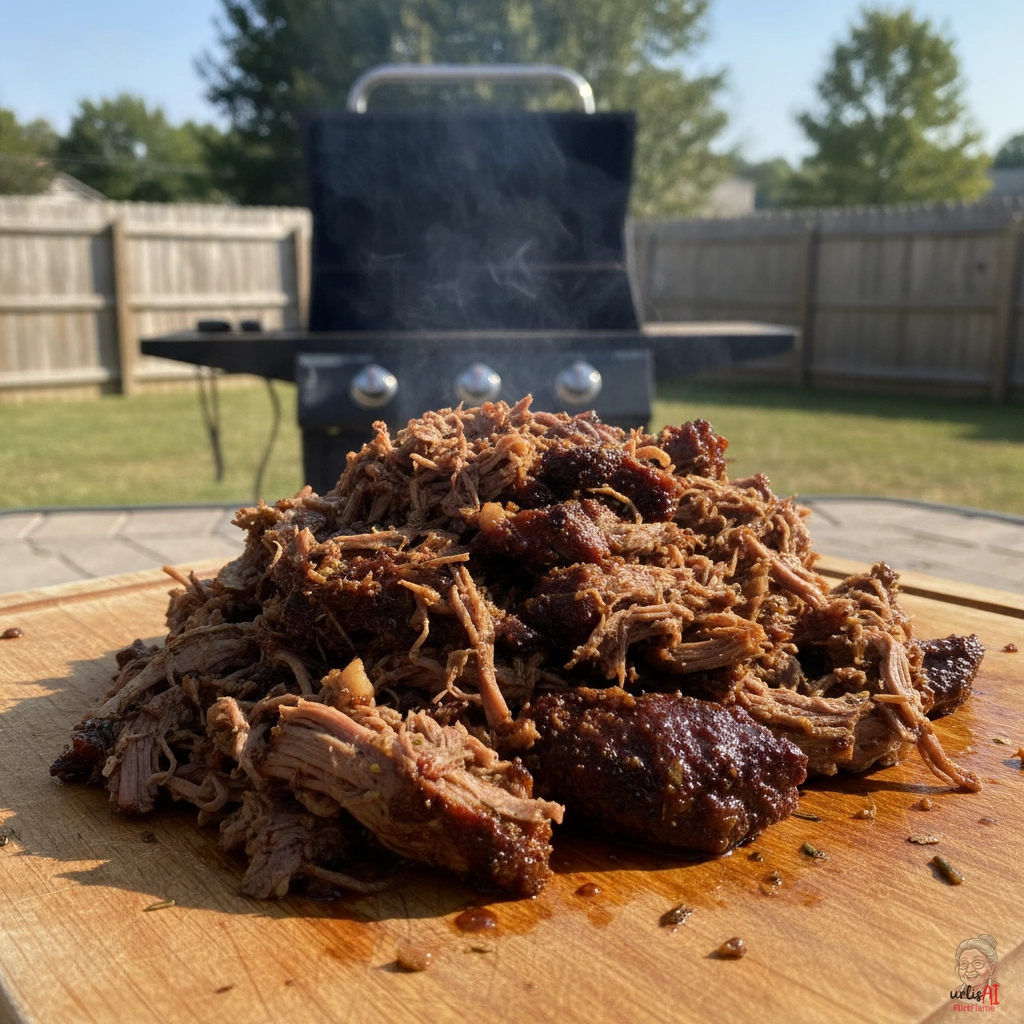 Mesquite Pulled Beef — Gasgrill