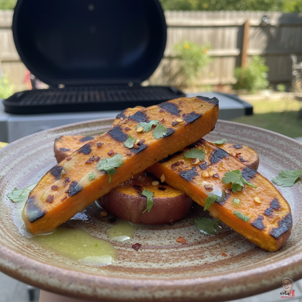 Mexiko Süßkartoffelglut — Gasgrill