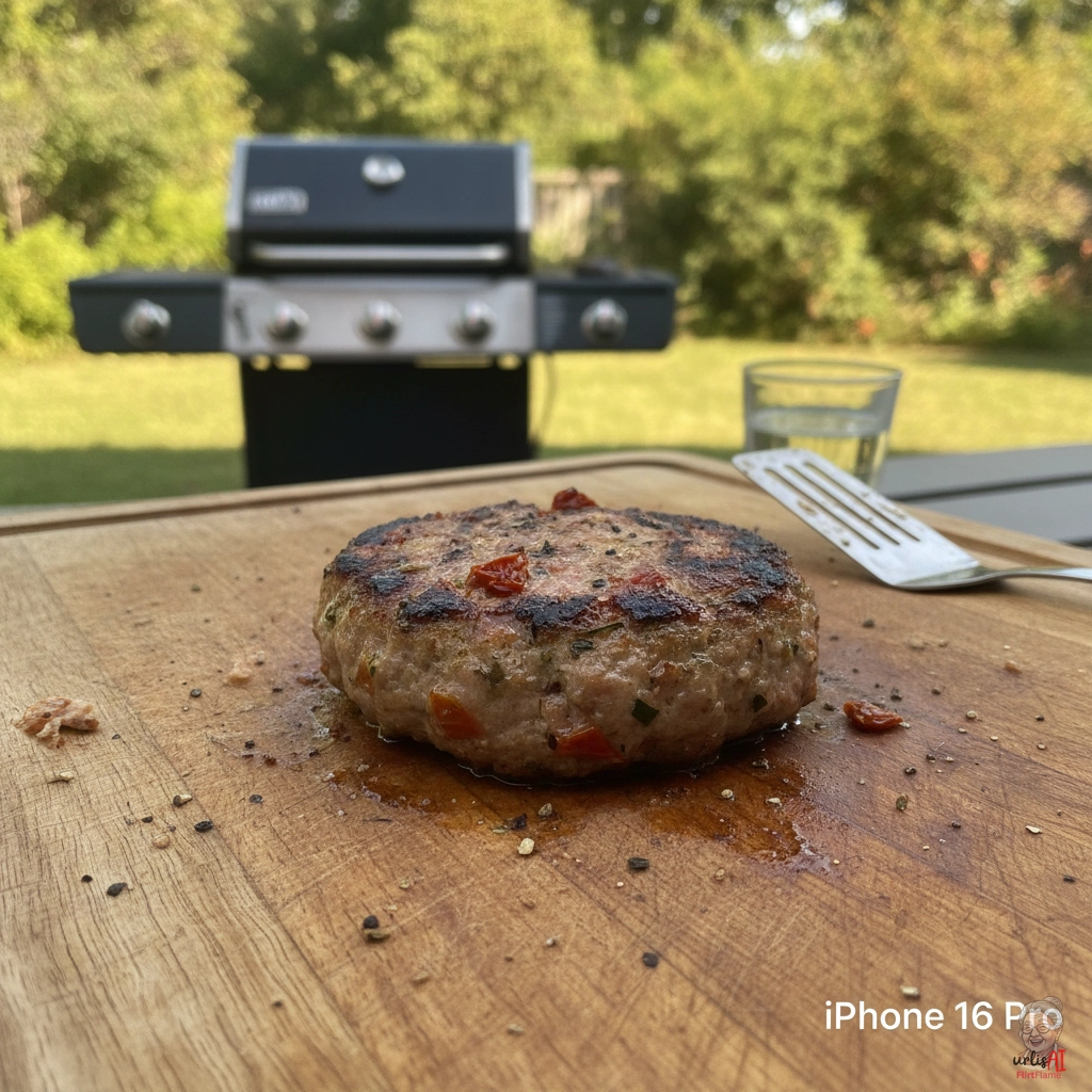 Mittelmeer Turkey Burger — Gasgrill