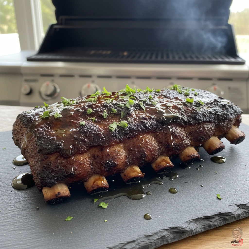 Mocha Espresso Ribs — Gasgrill