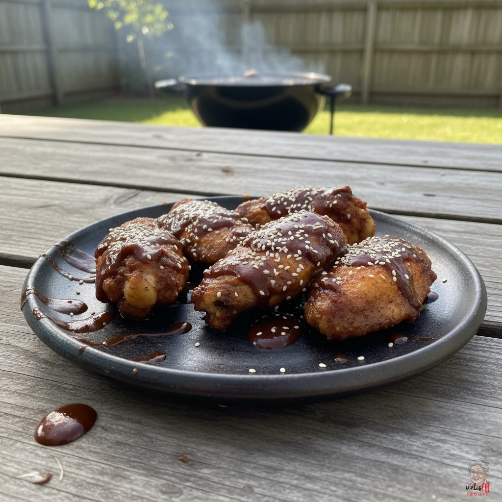 Mole Charcoal Wings — Kohlegrill