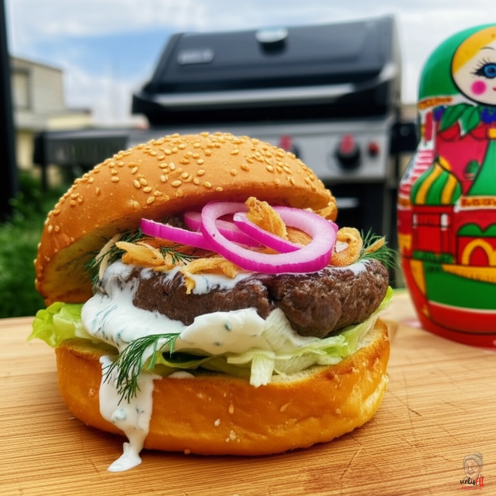 Moscow Burger — Gasgrill