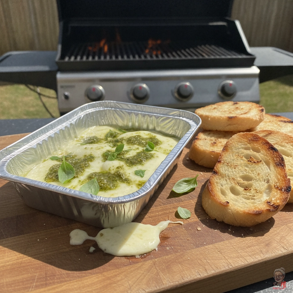 Mozzi Basilico — Gasgrill