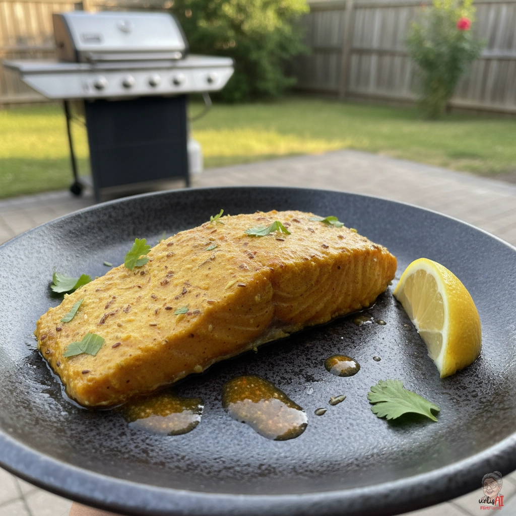 Mumbai Gewürzlachs — Gasgrill