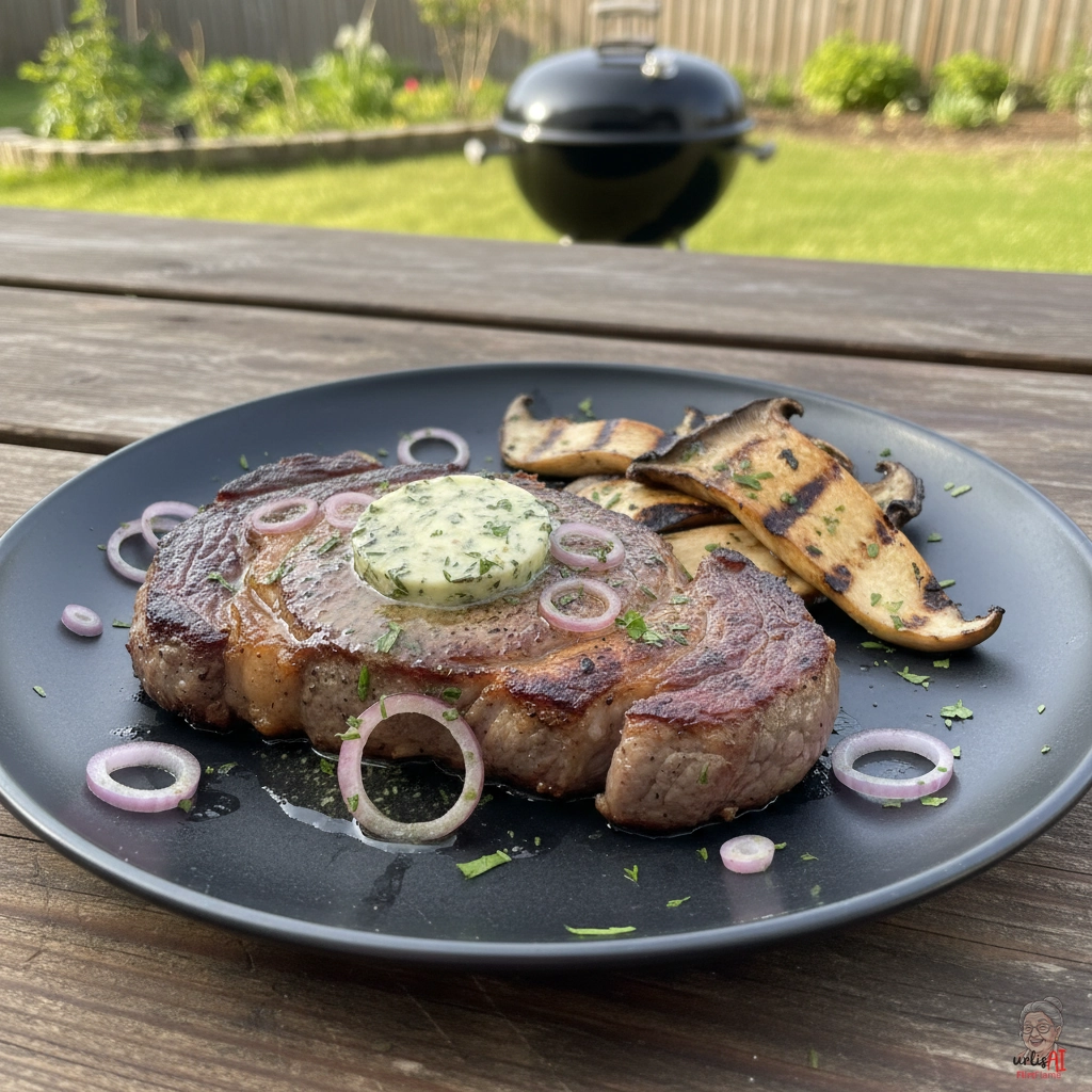Mushroom Entrecote — Kohlegrill