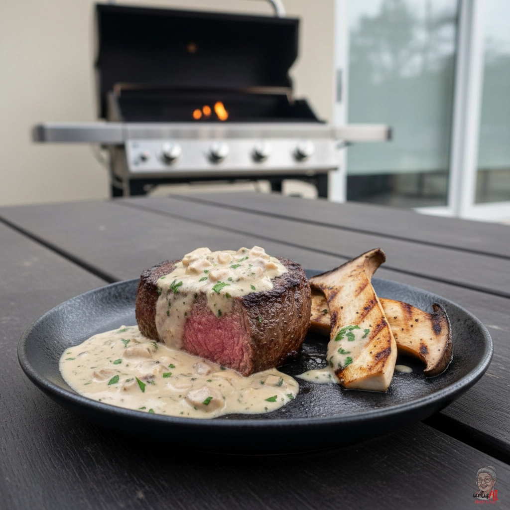 Mushroom Filet — Gasgrill