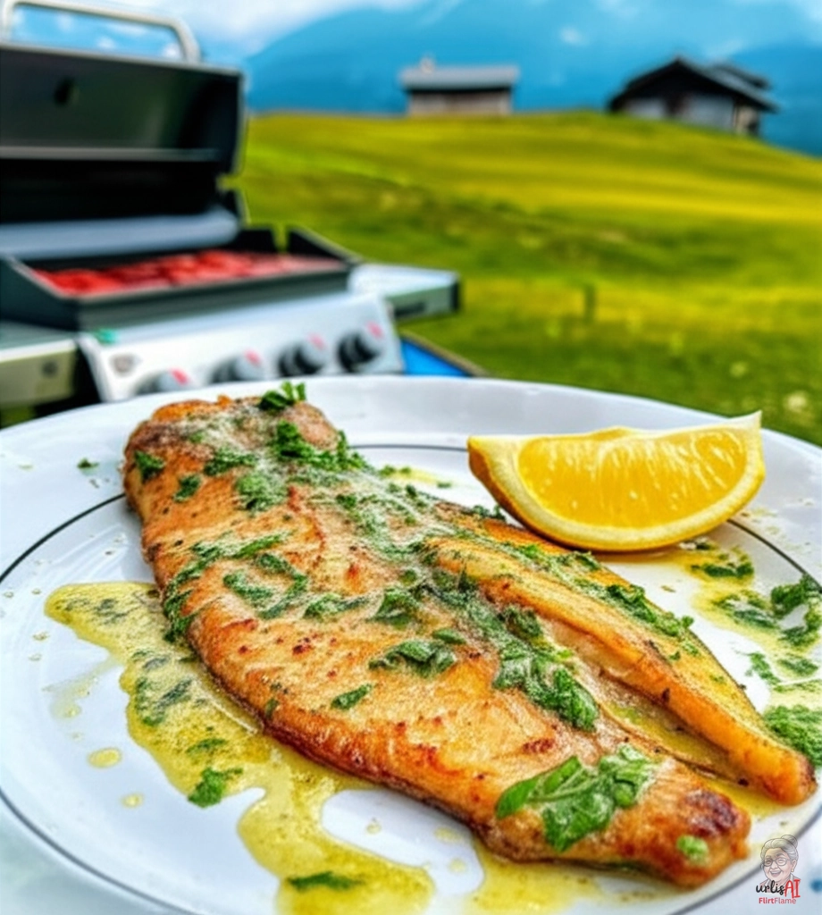 Naturforelle Pur — Gasgrill