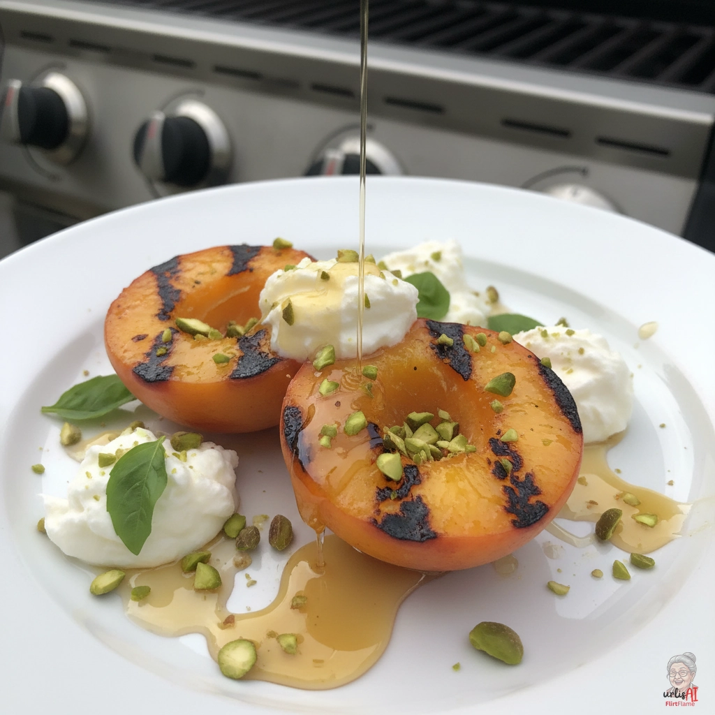 Nettarine al Miele — Gasgrill