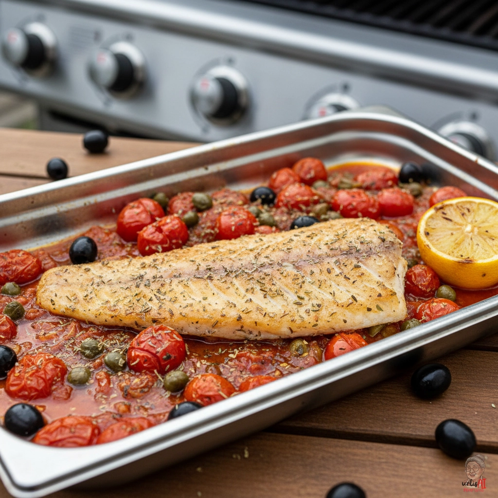 Niçoise Seelachssteaks — Gasgrill