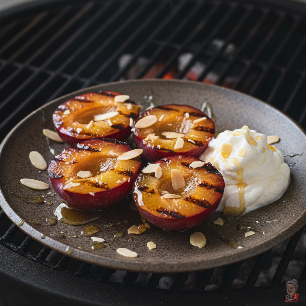 Nordic Kardamom Pflaumen — Kohlegrill