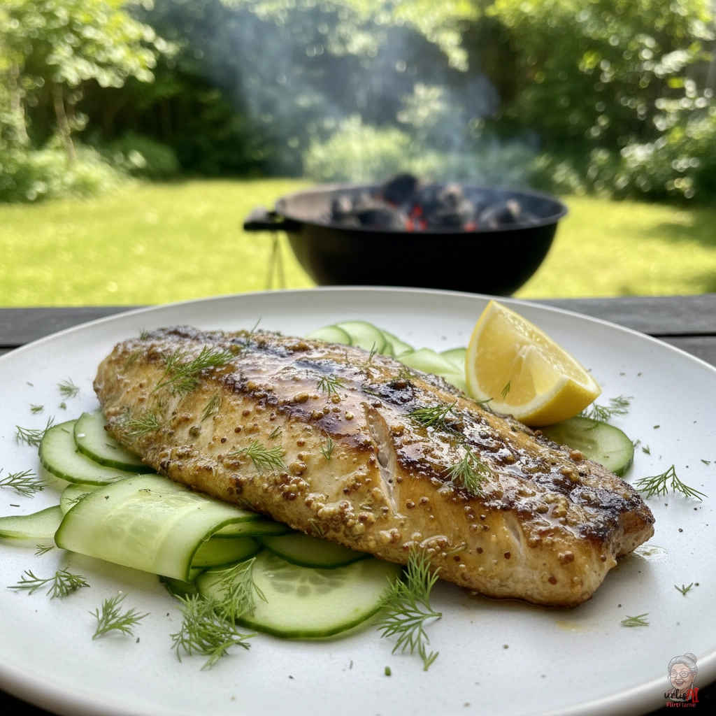 Nordische Kohletilapia — Kohlegrill