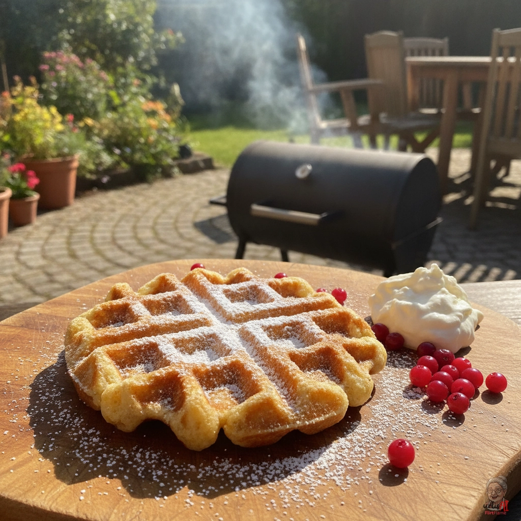 Nordische Sauerrahm Waffel — Smoker