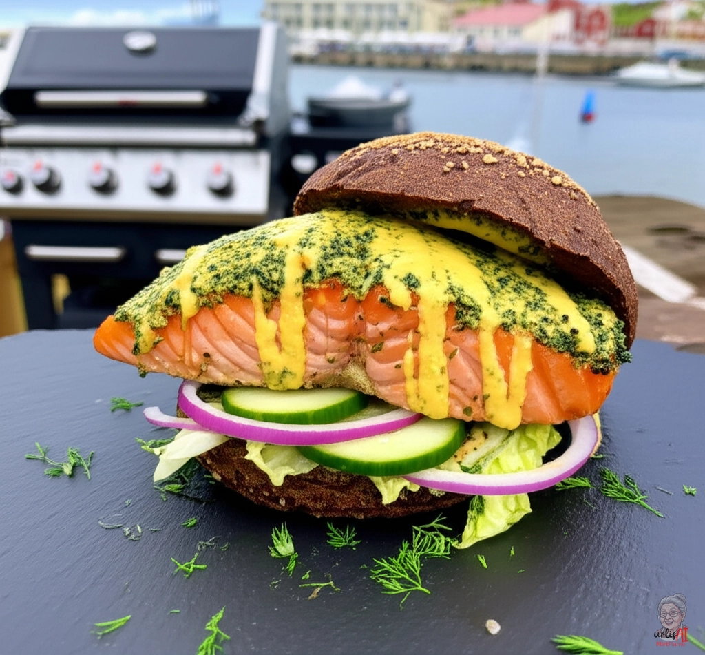 Nordlands Fjordfeuer — Gasgrill