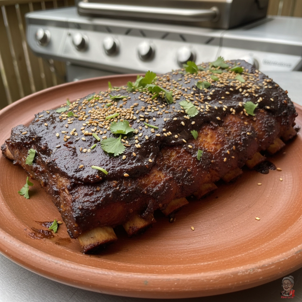 Oaxaca Mole Ribs — Gasgrill