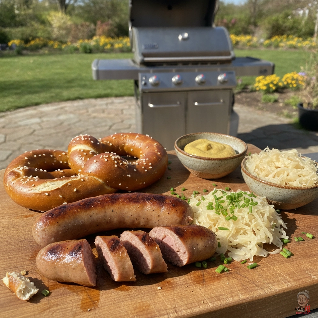 Oktoberfest Bratwurst — Gasgrill