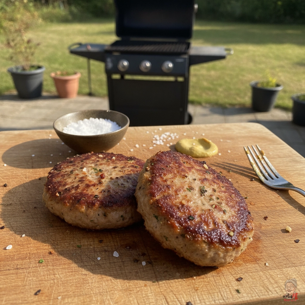 Omas Frikadellen — Gasgrill