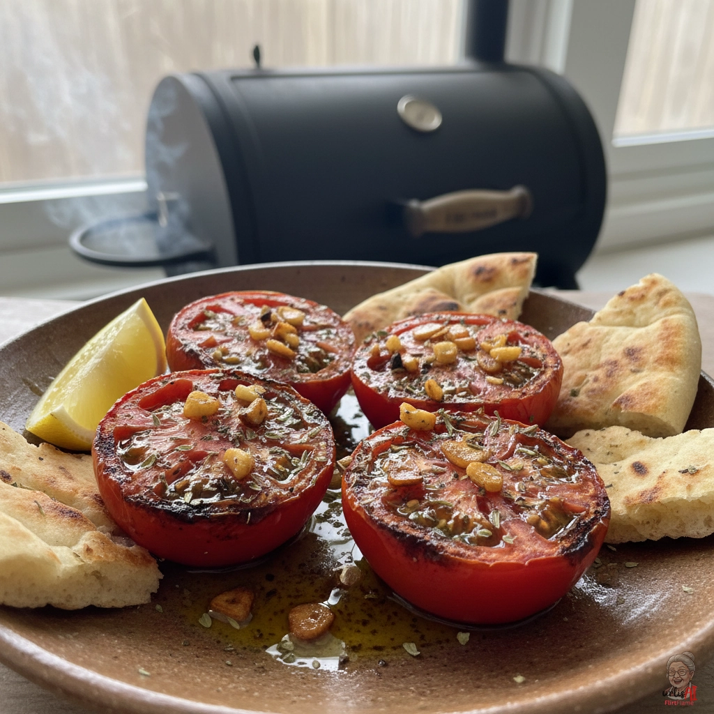 Oregano Knoblauchtomaten — Smoker