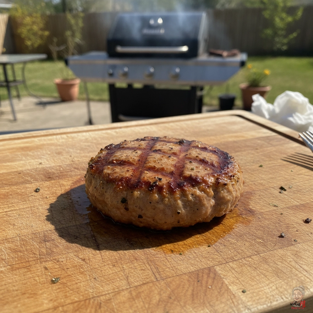 Original Putenhack Patty — Gasgrill