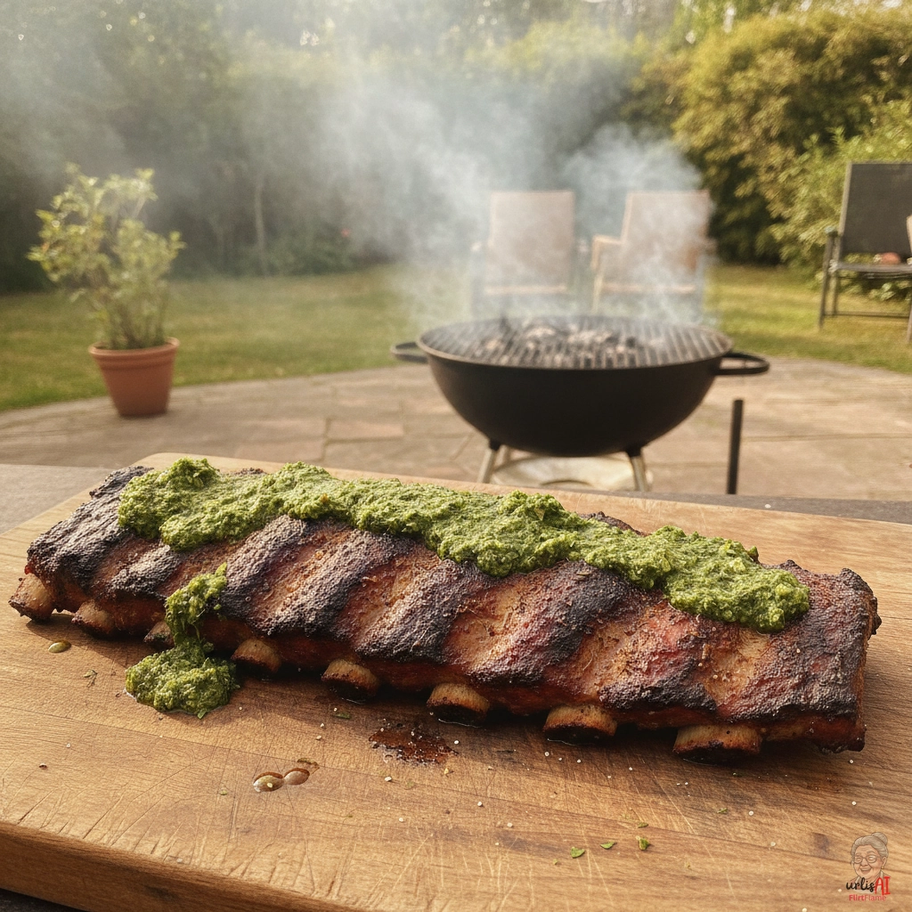 Pampas Chimichurri Ribs — Kohlegrill