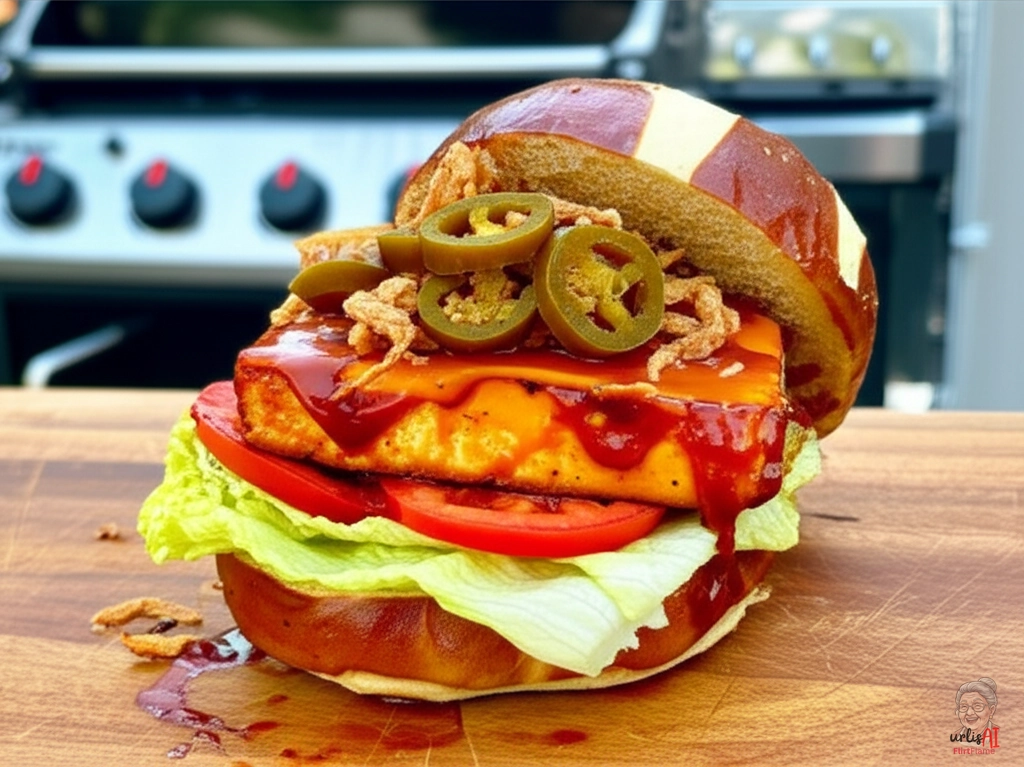 Paneers Flammenglasur — Gasgrill