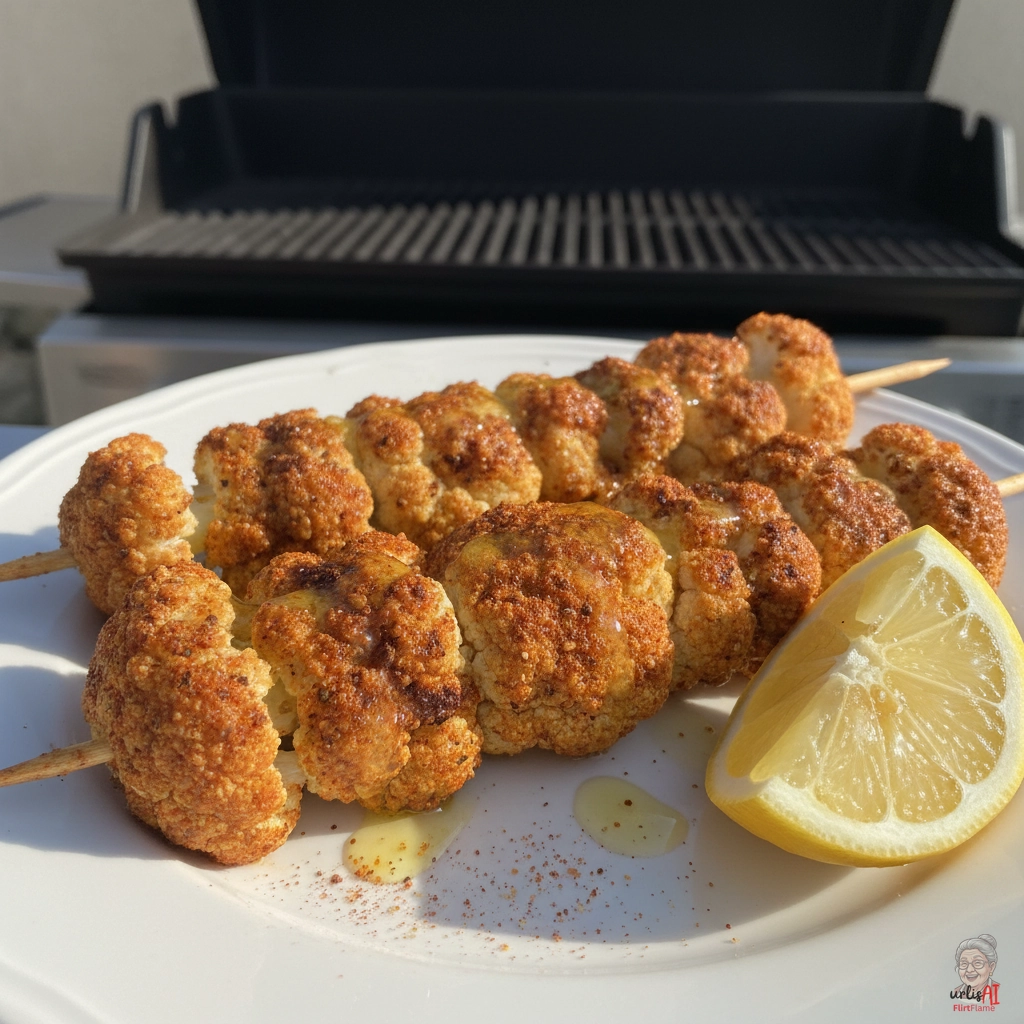 Paprika Blumenkohl — Gasgrill