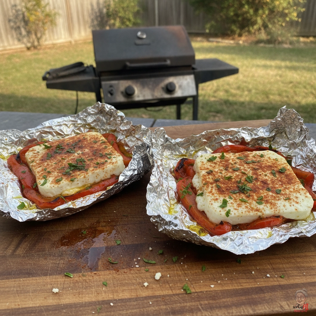 Paprika Feta — Gasgrill