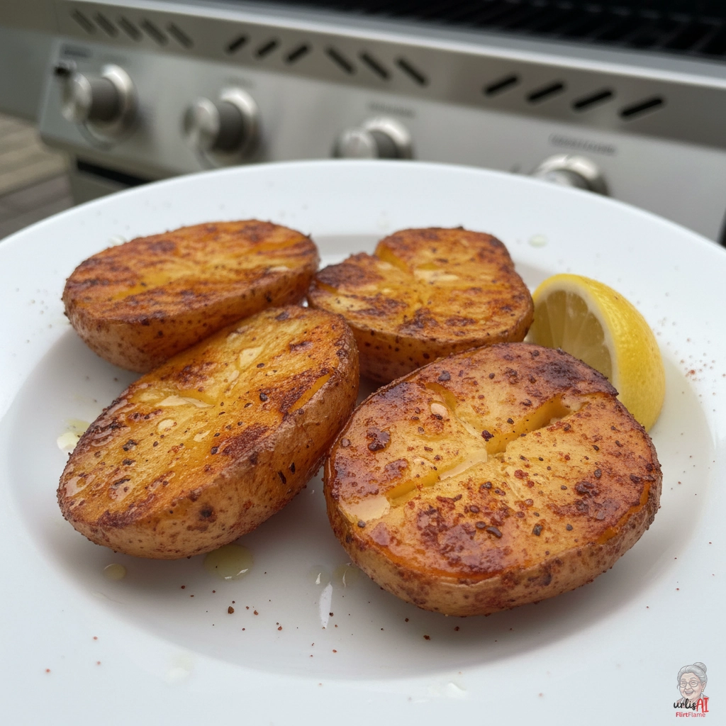 Paprika Grillkartoffeln — Gasgrill