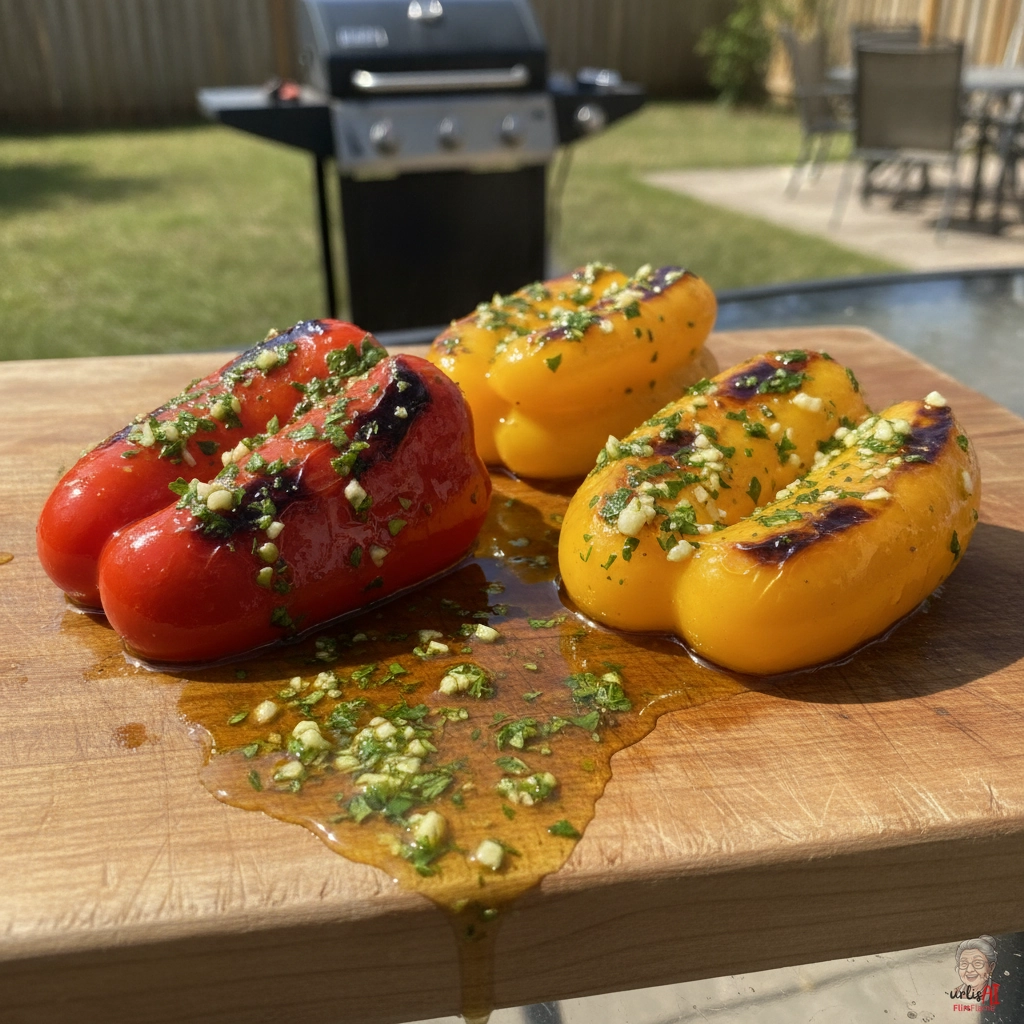 Paprika Knoblauch — Gasgrill