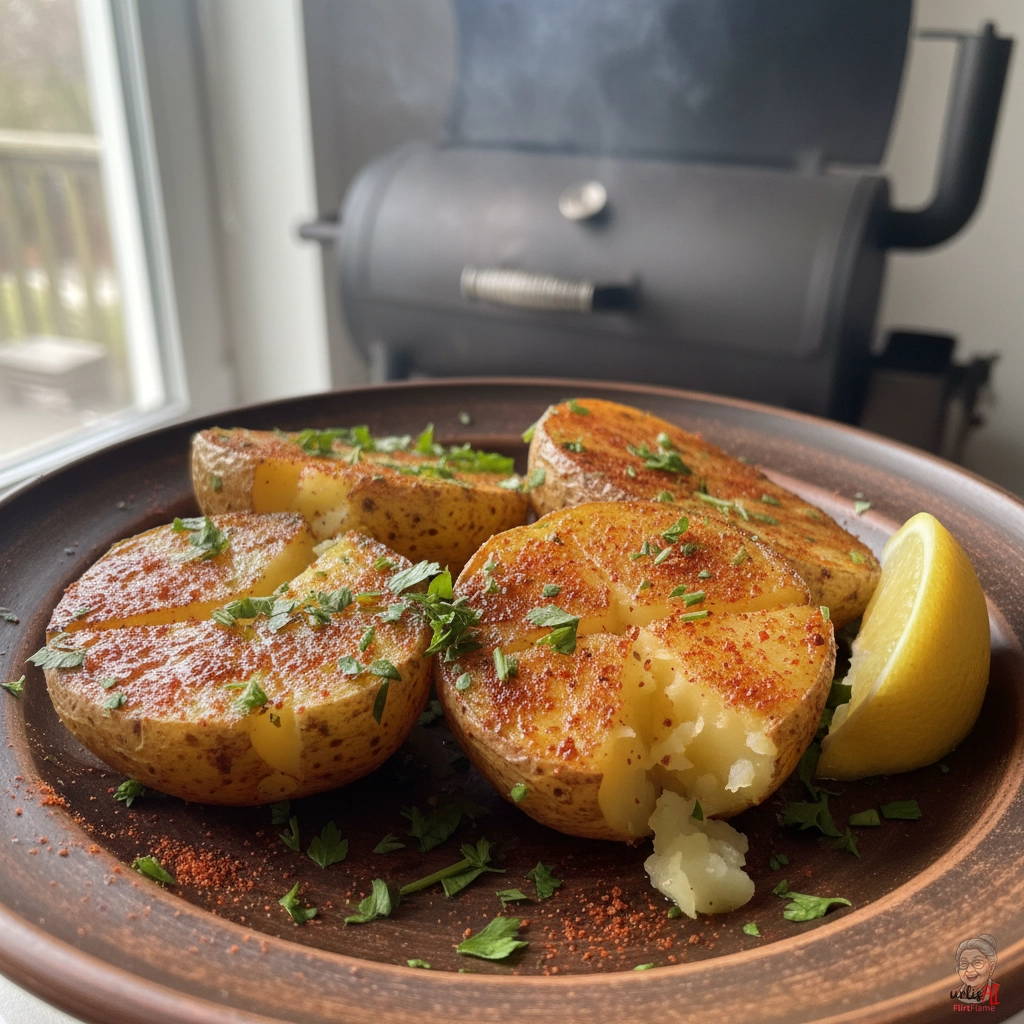 Paprika Rauchkartoffeln — Smoker