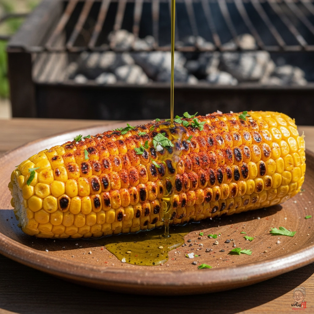 Paprika Sonnenmais — Kohlegrill
