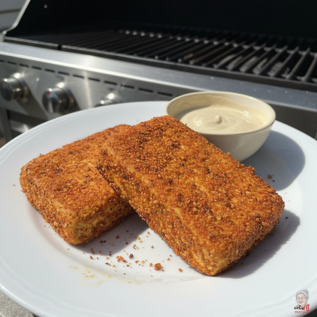 Paprika Tofu Steaks — Gasgrill