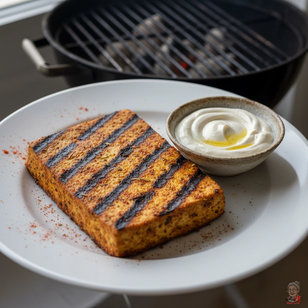 Paprika Tofu Steaks — Kohlegrill