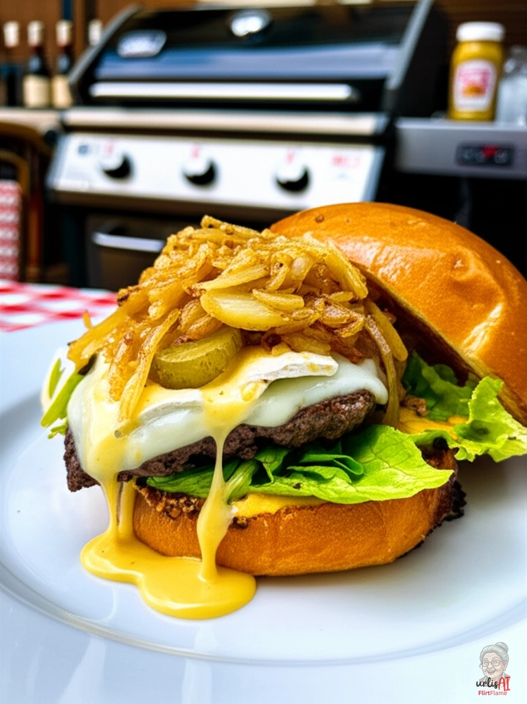 Paris Bistro Burger — Gasgrill