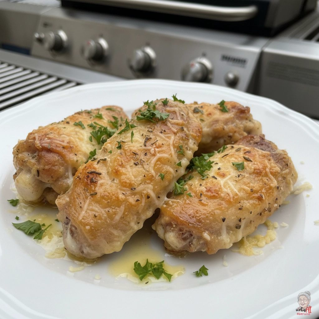 Parmesan Crispy Wings — Gasgrill