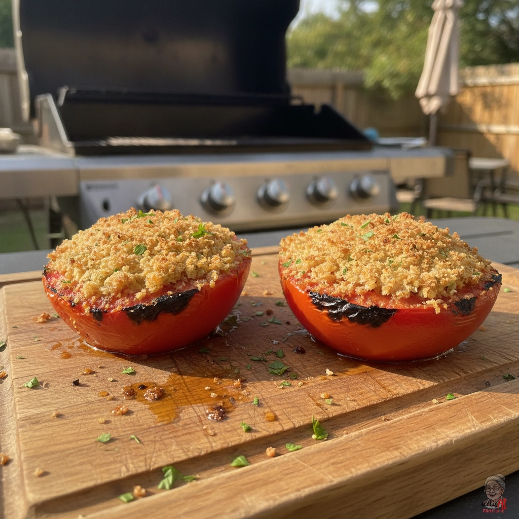 Parmesan Tomato — Gasgrill