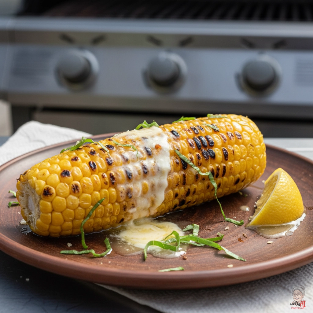 Parmigiano Maiskolben — Gasgrill