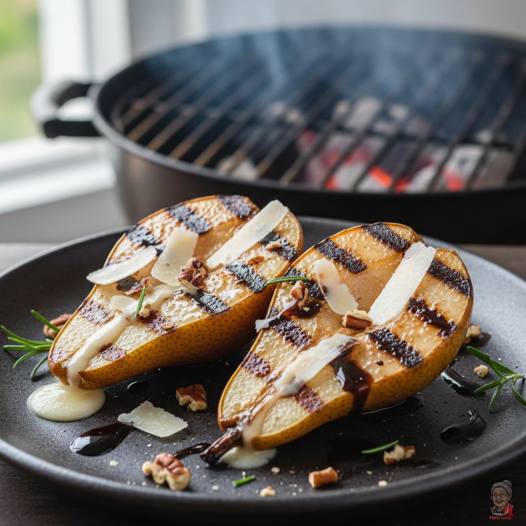 Parmigiano Pere Grillate — Kohlegrill