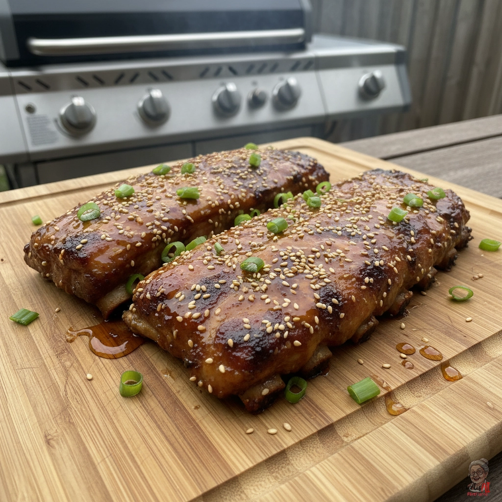 Peking Honey Ribs — Gasgrill