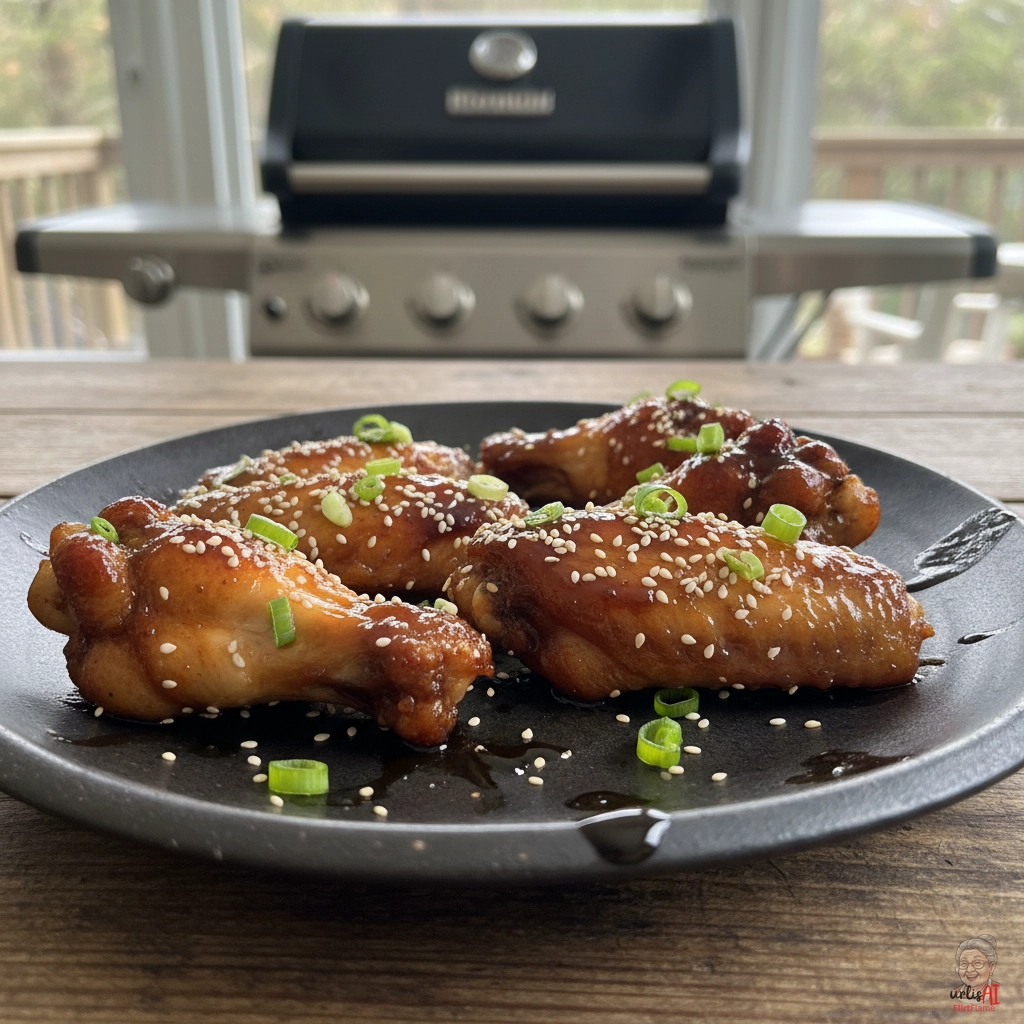 Peking Style Wings — Gasgrill