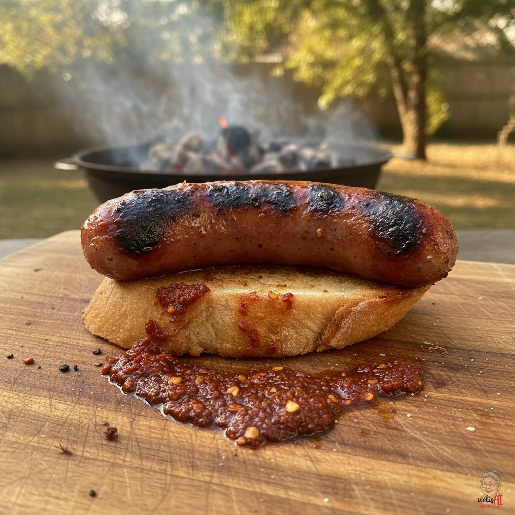 Peperoncino Toskana Wurst — Kohlegrill