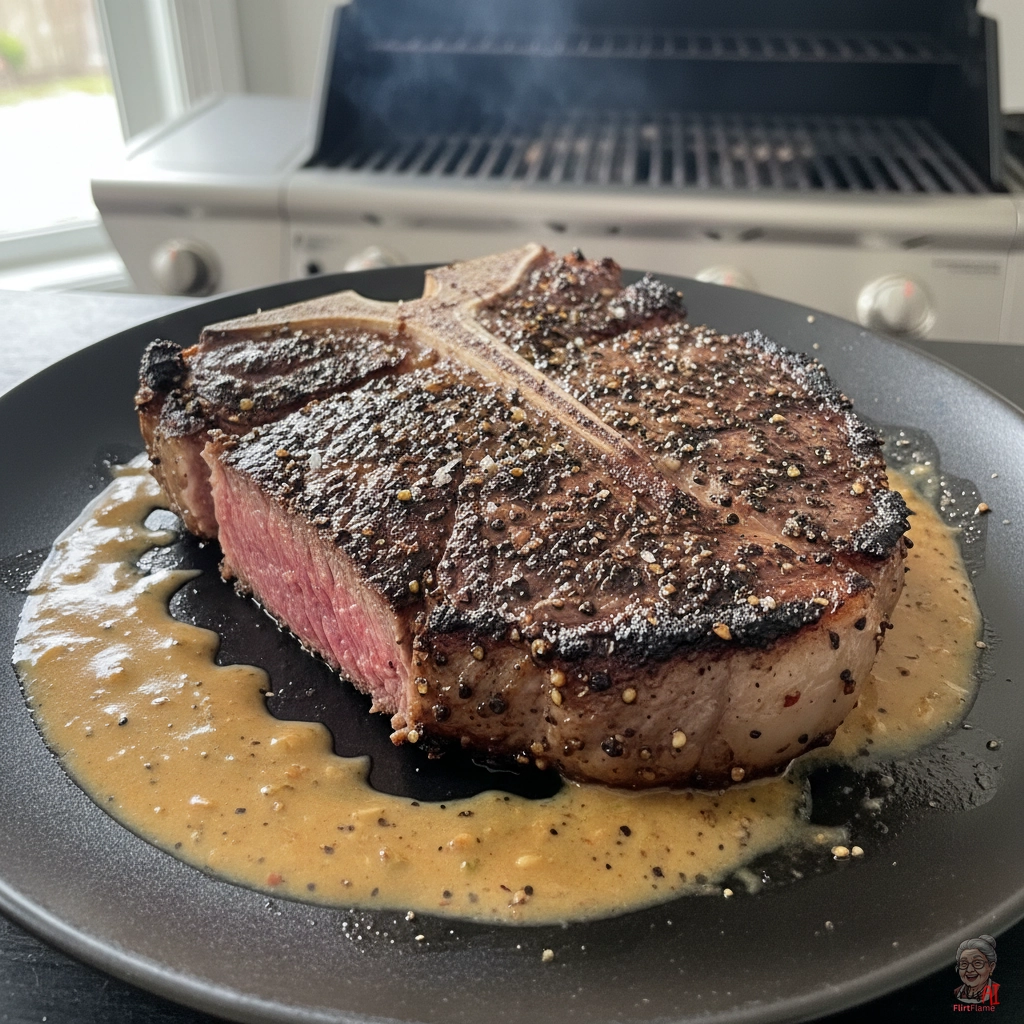 Pepper T-Bone — Gasgrill
