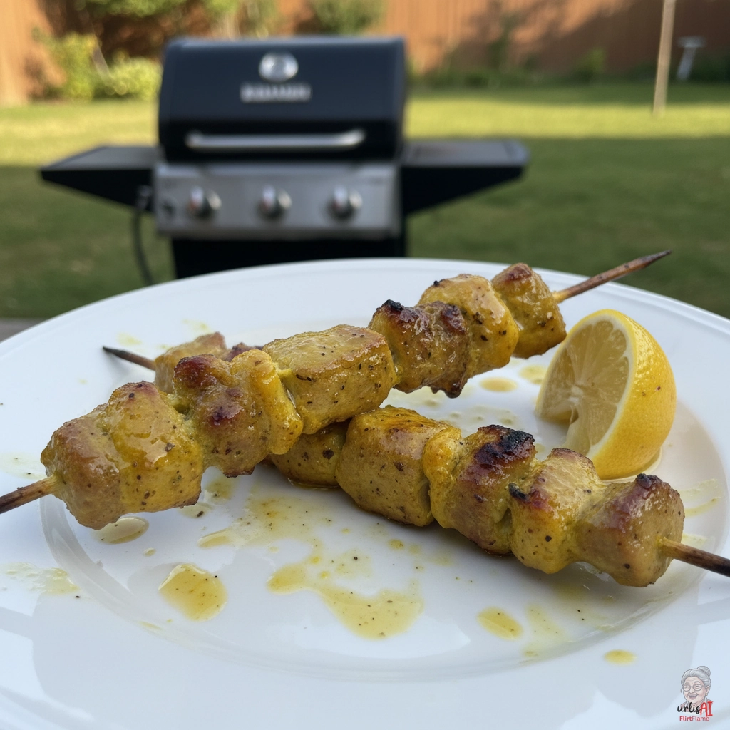 Persische Safranspieße — Gasgrill
