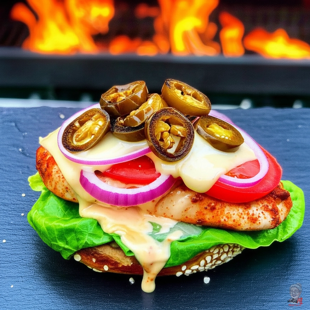 Pfeffervulkan — Gasgrill