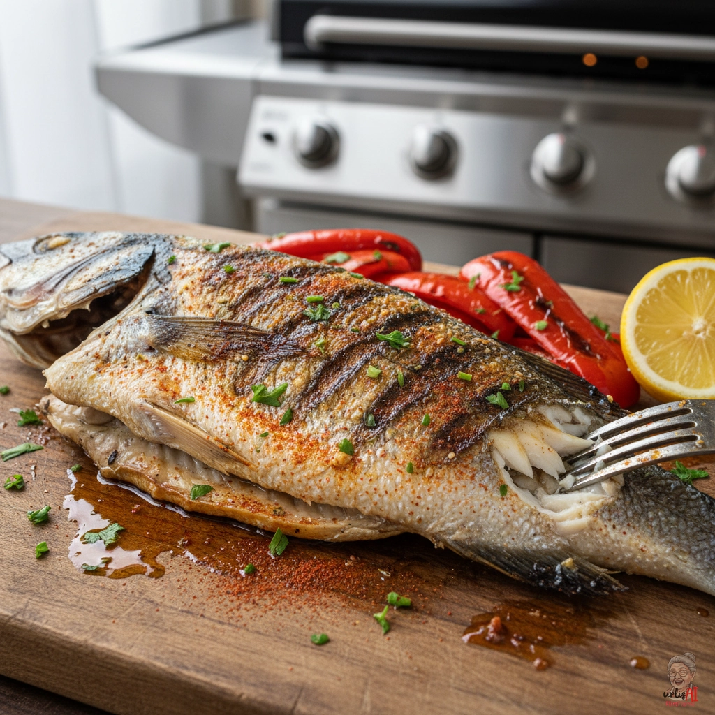 Pimentón Feuerbarsch — Gasgrill